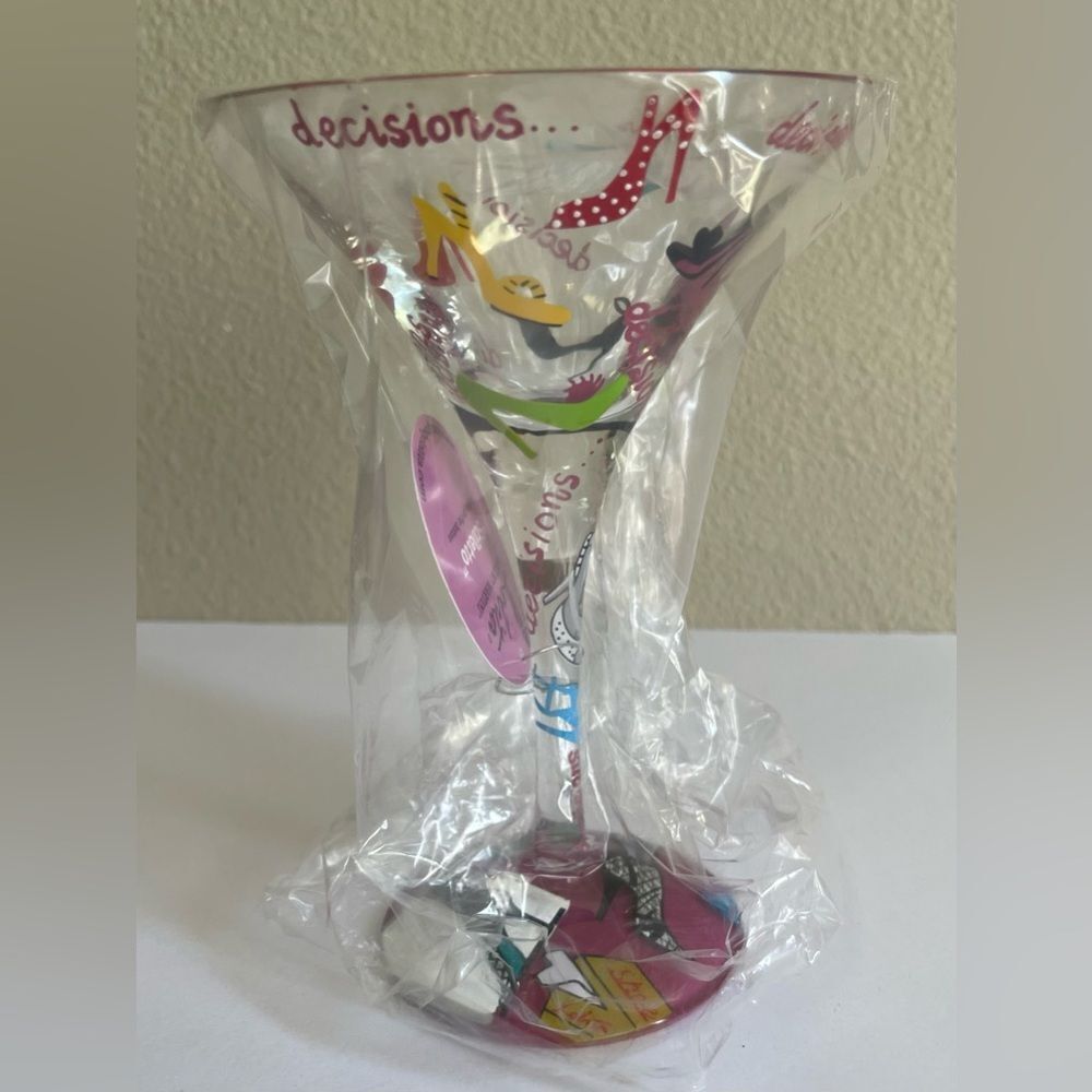 LOLITA new in box Love My Martini “Stiletto” martini glass. - Picture 5 of 7